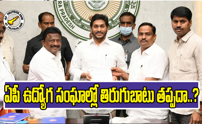 AP Emplyees Protest against leaders